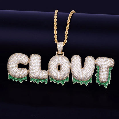 Bling "Clout" Custom Pendant