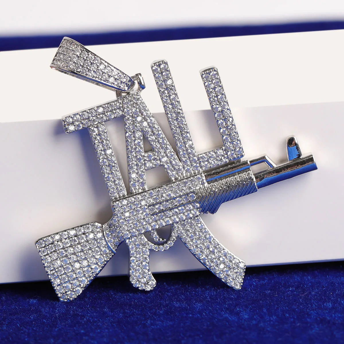 Bling "AK47" Custom Pendant