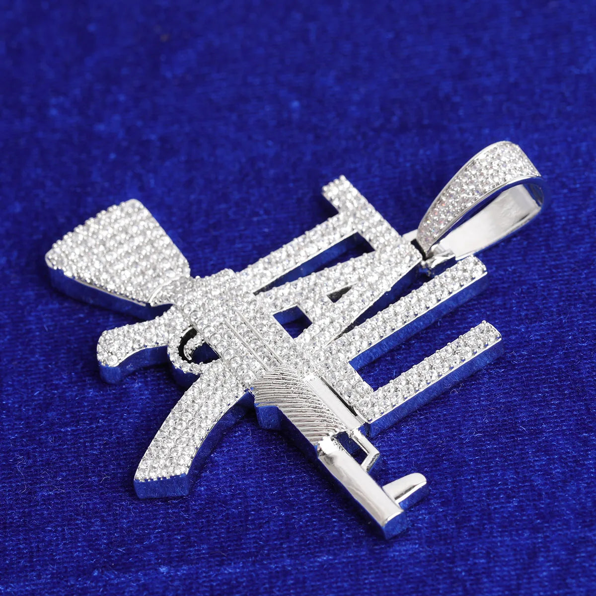 Bling "AK47" Custom Pendant