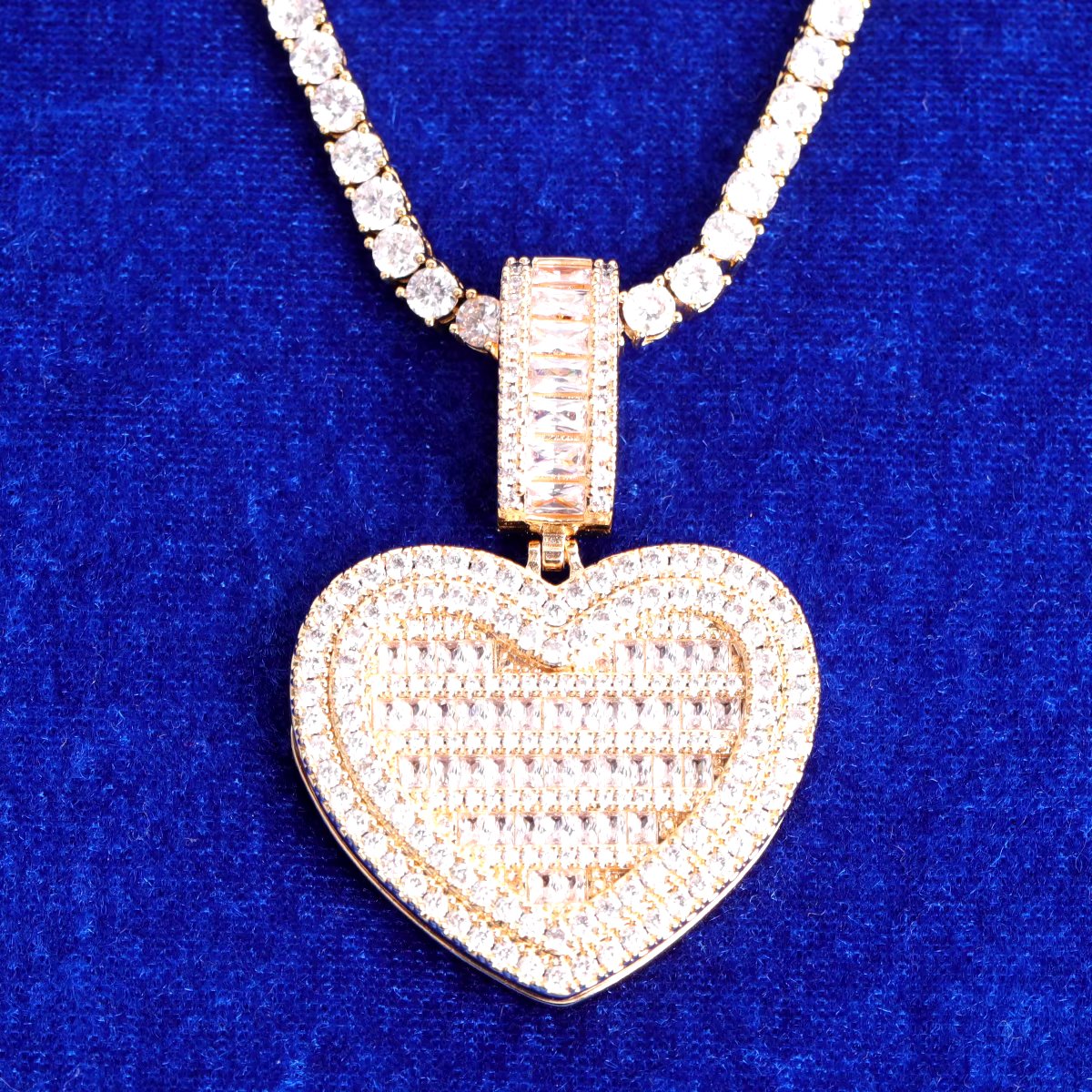 Bling "Heart" Custom Photo III