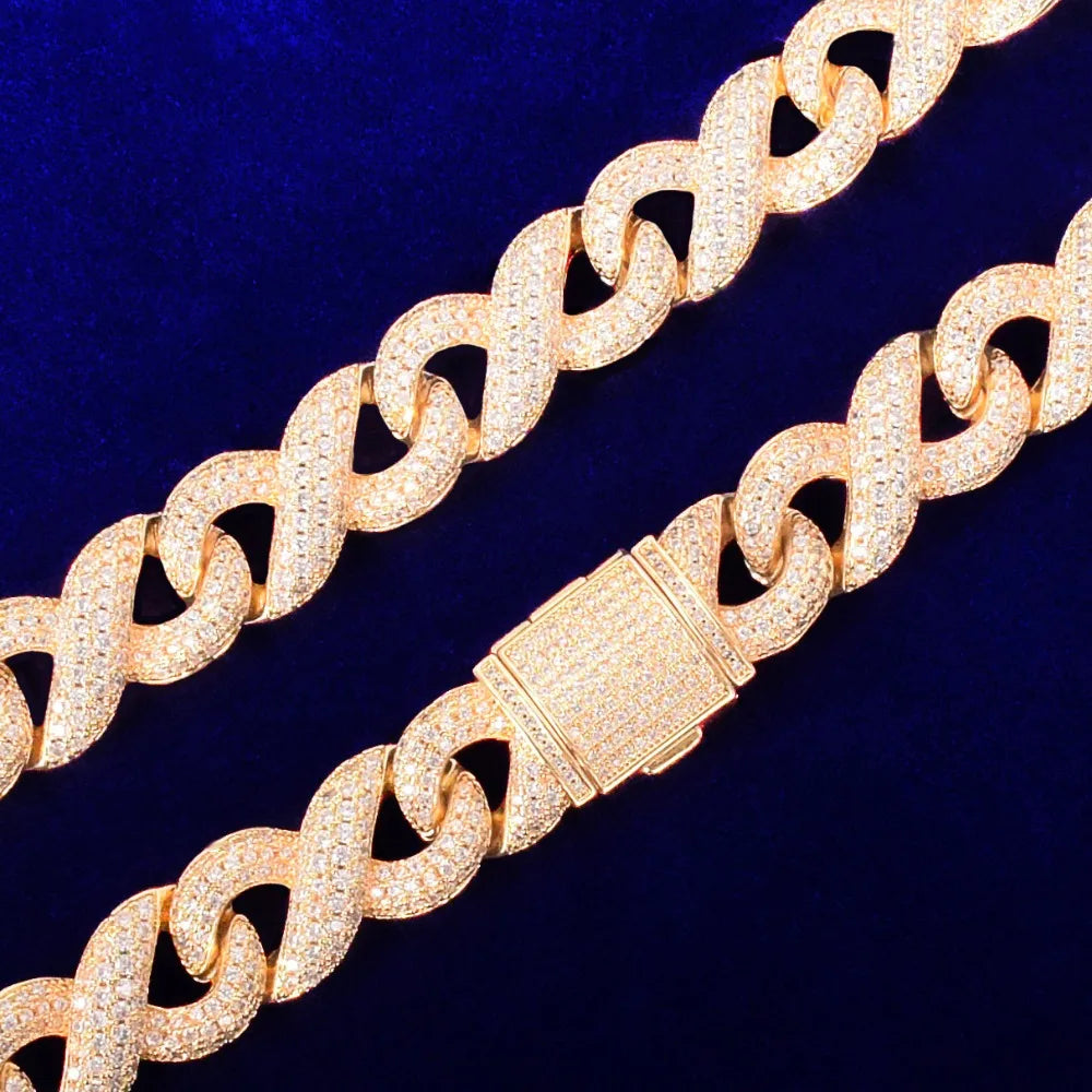 Bling "Infinity" Link Chain