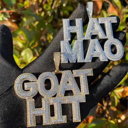 Bling "GOAT" Custom Pendant