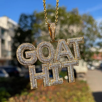 Bling "GOAT" Custom Pendant