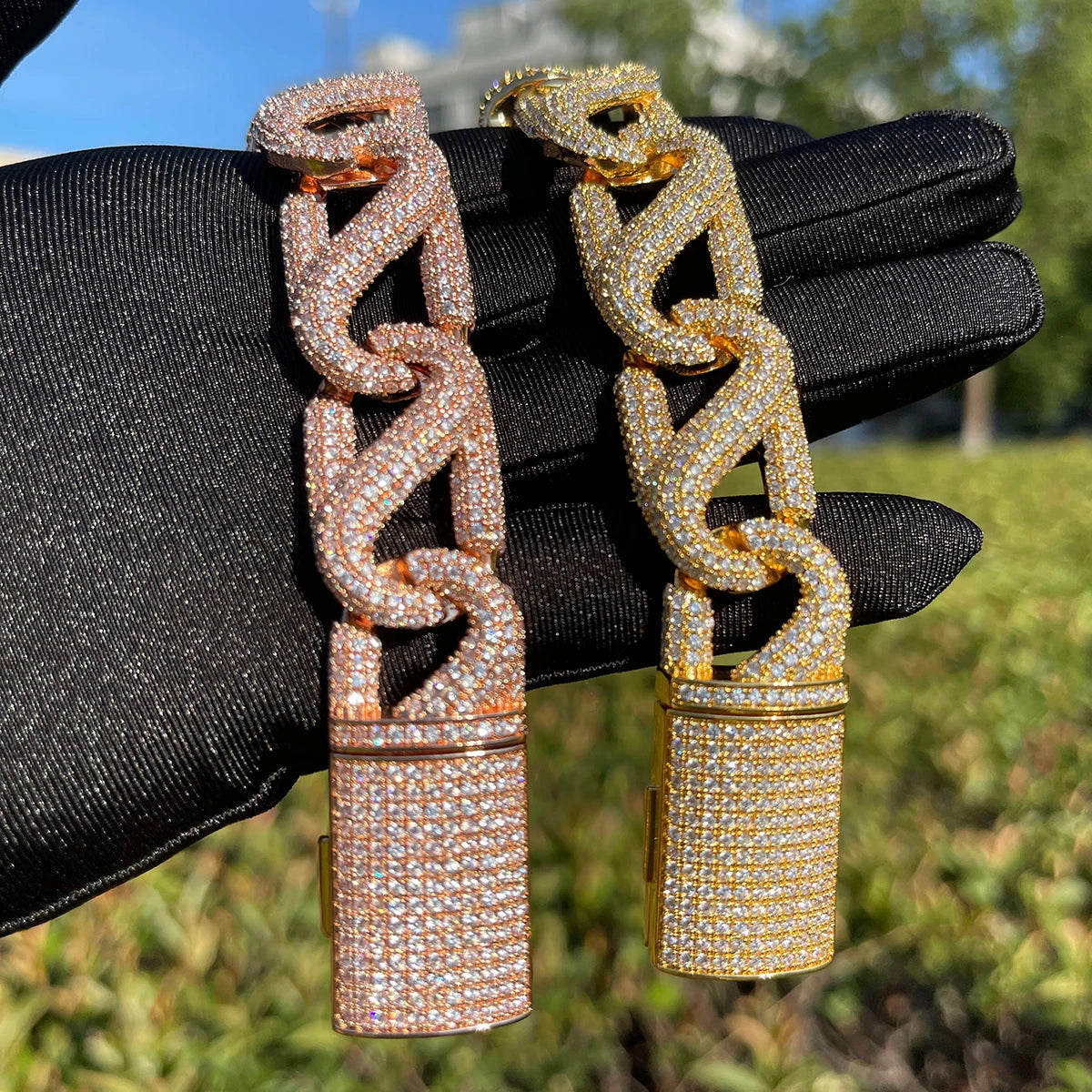 Bling "Snake Link" Bracelet