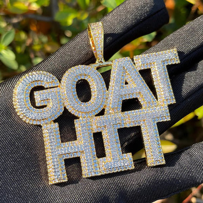 Bling "GOAT" Custom Pendant