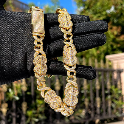 Bling "Dollar" Link Chain