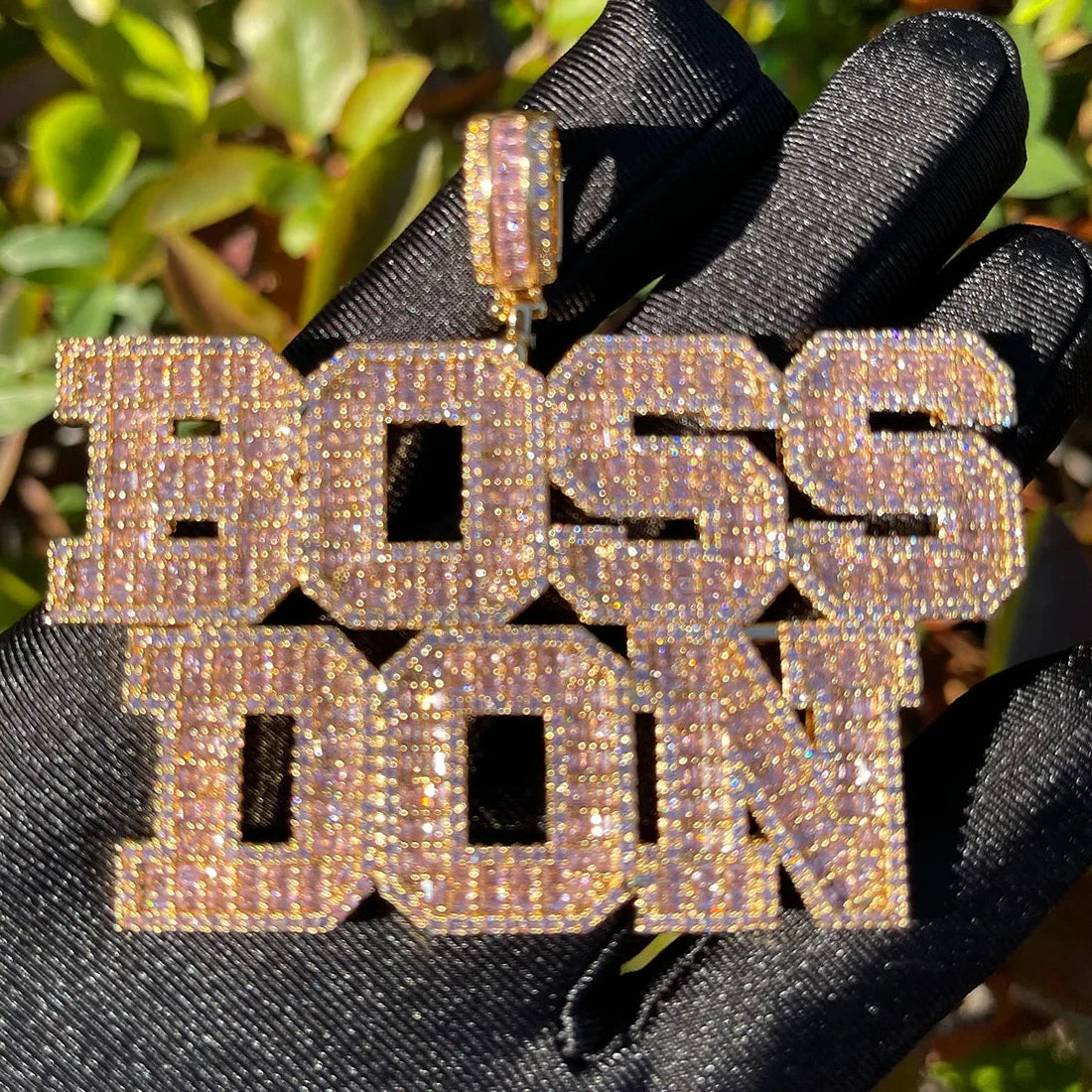 Bling "Boss" Custom Pendant