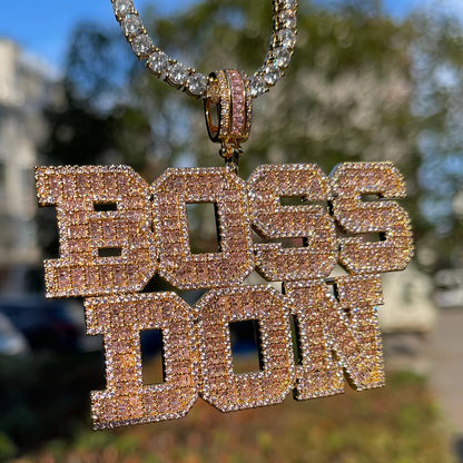 Bling "Boss" Custom Pendant