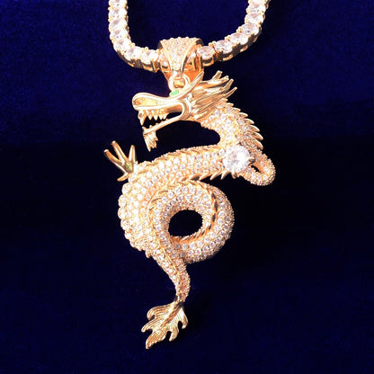 Bling "Dragon" Pendant