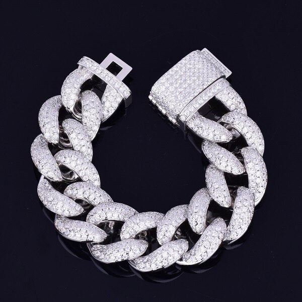 Bling "Chunky" Miami Cuban Bracelet 23mm