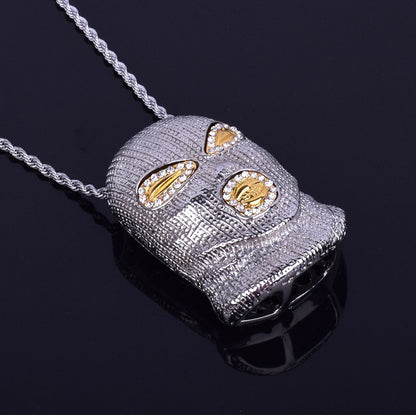 Bling "Ski Mask" Pendant