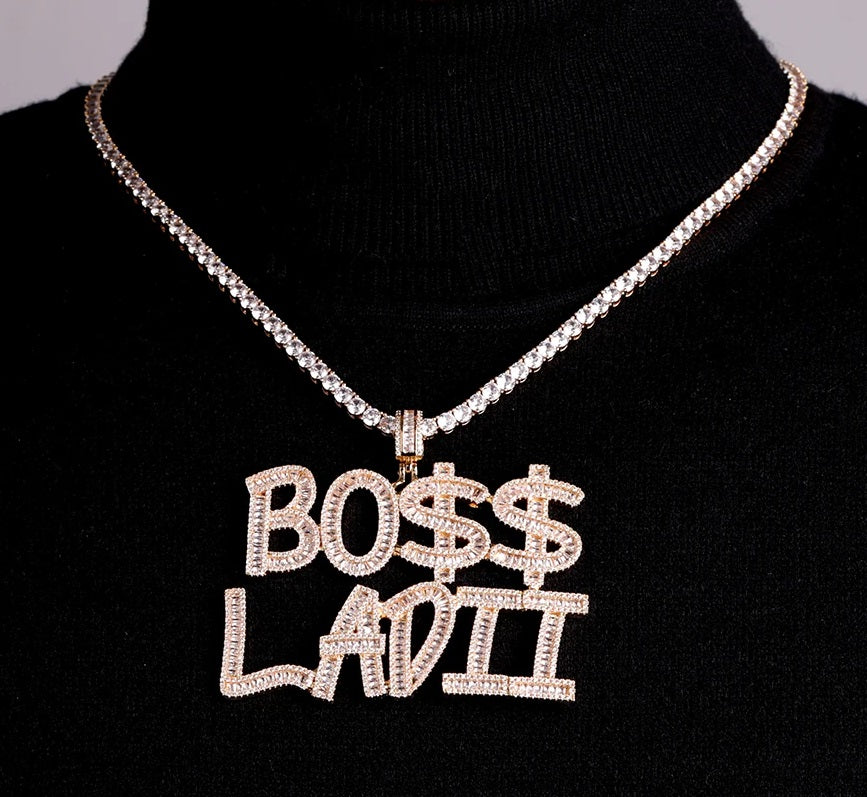 Bling "Doodle" Custom Pendant