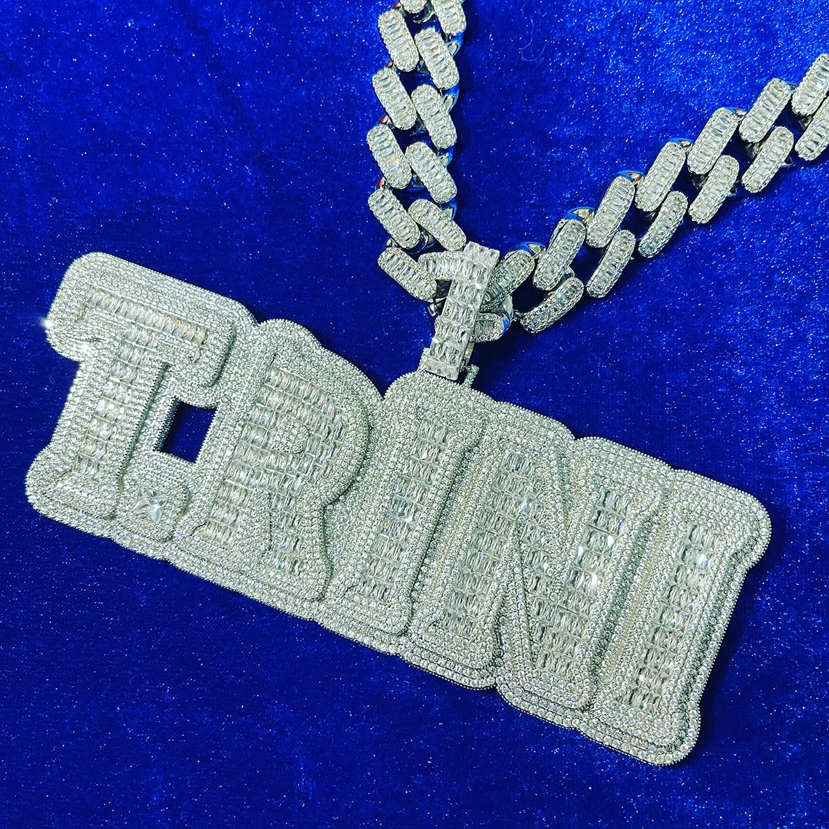 Bling "Trifecta" Custom Pendant