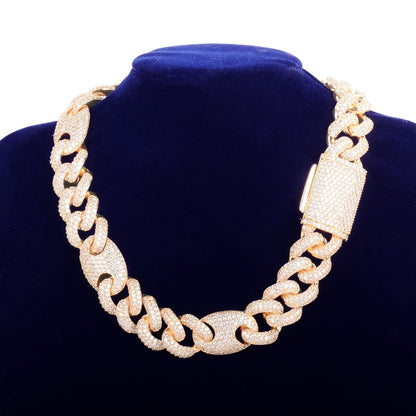 Bling "Pig Nose" Cuban Chain