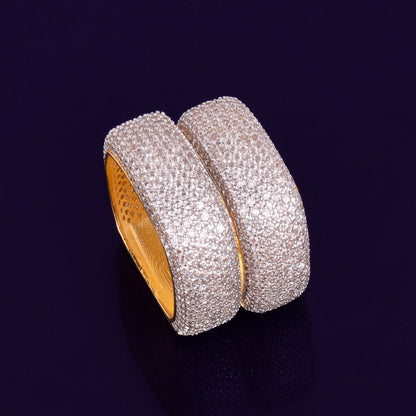 Bling Iced "Cubic" Ring