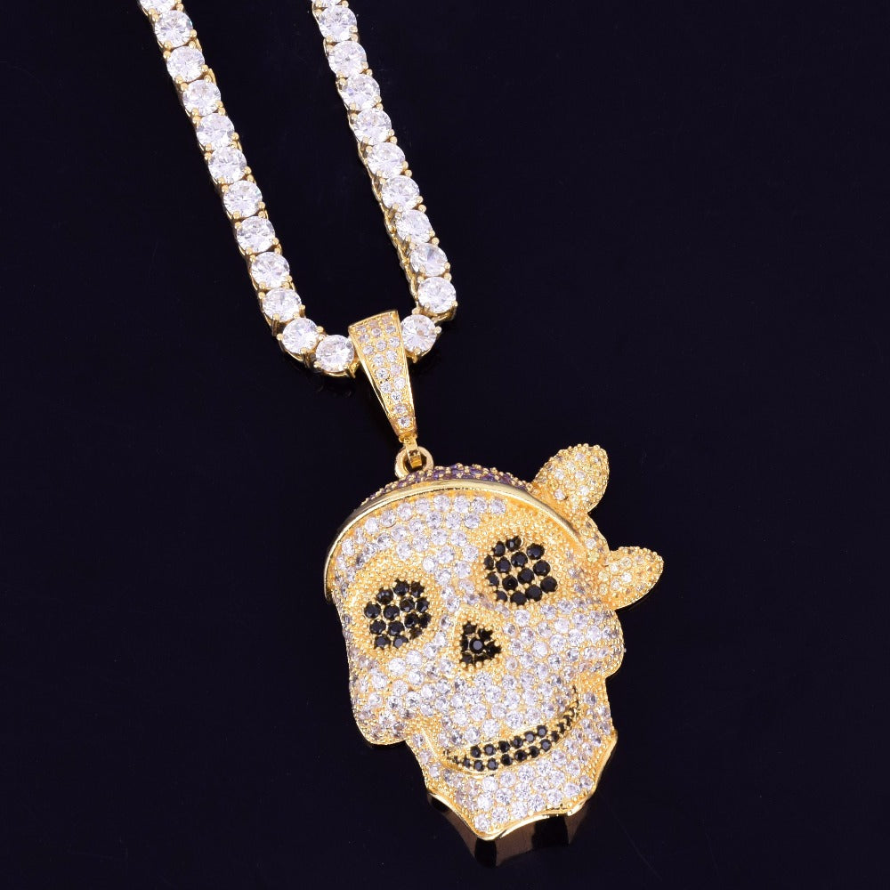 Bling Iced "Pirate" Pendant