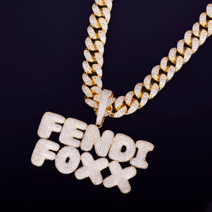 Bling "Foxx" Custom Pendant