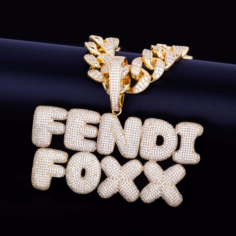 Bling "Foxx" Custom Pendant