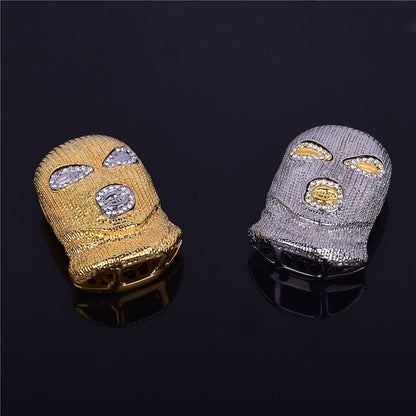 Bling "Ski Mask" Pendant