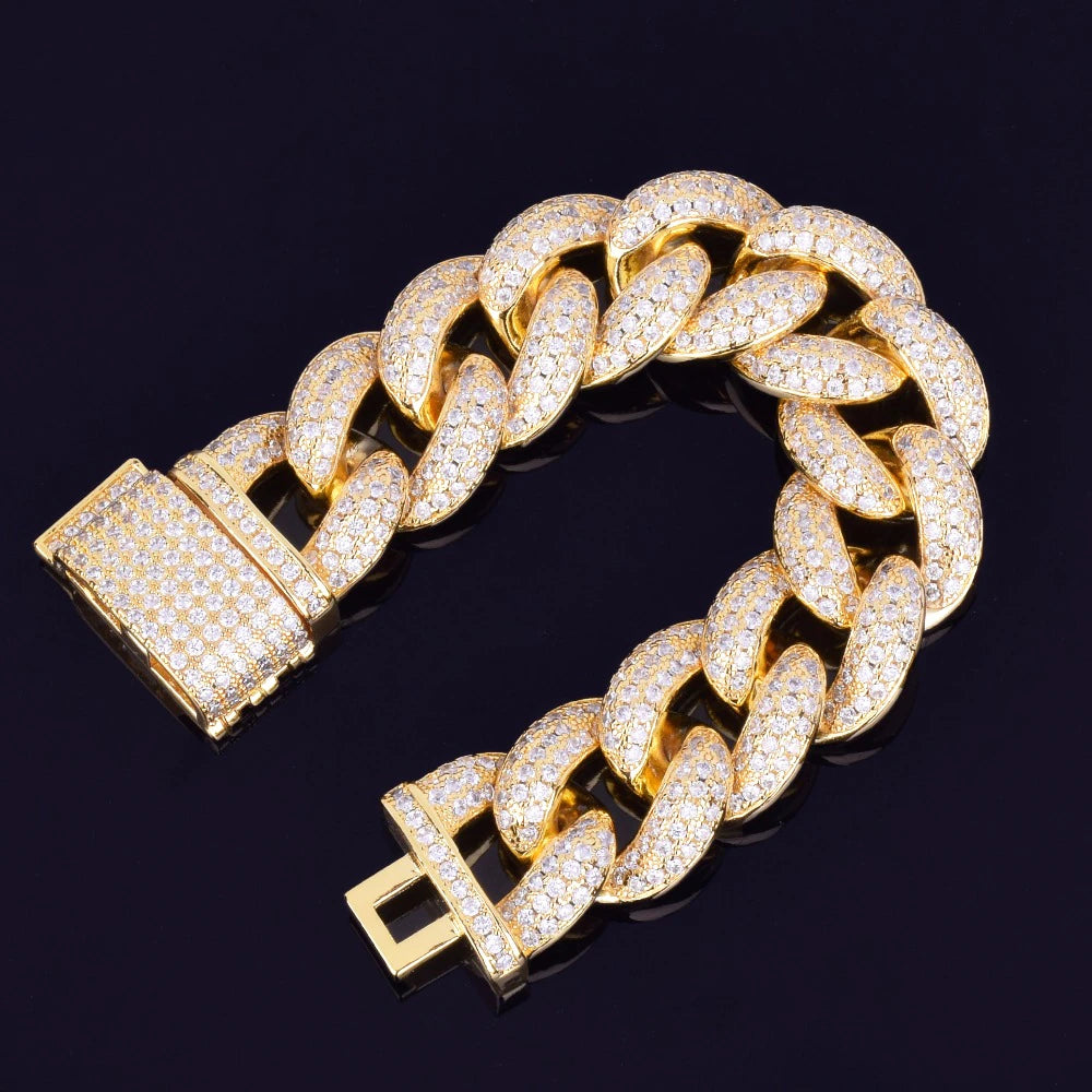 Bling "Chunky" Miami Cuban Bracelet 23mm