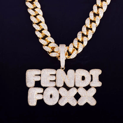 Bling "Foxx" Custom Pendant