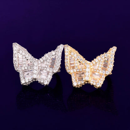 Butterfly Baguette Ring II