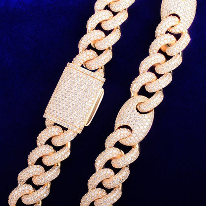 Bling "Pig Nose" Cuban Chain