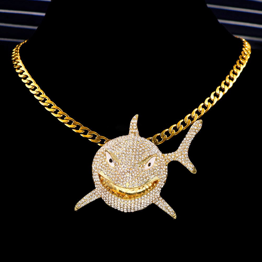 Shark on sale diamond chain