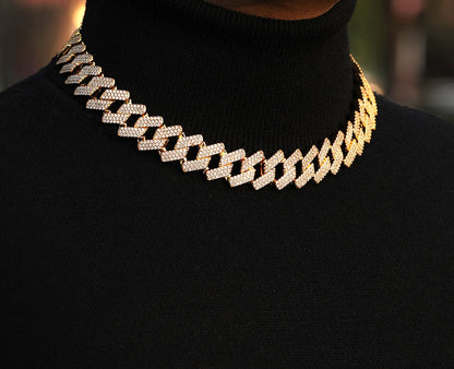 Bling 20mm "Straight Edge" Cuban Chain