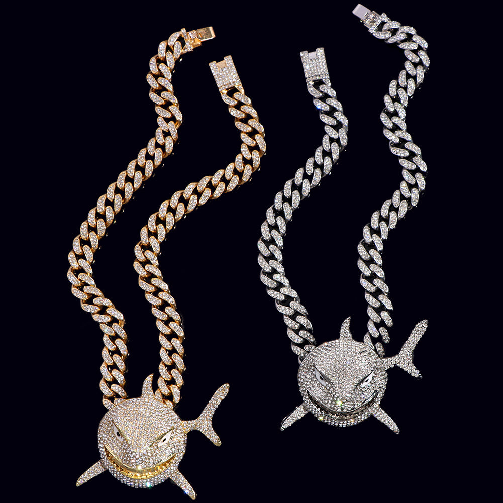 Shark on sale diamond chain